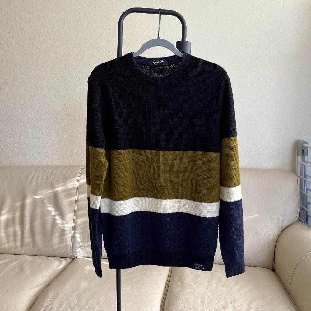 Scotch & Soda Black and Olive Sweater